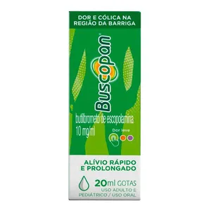 Analgésico e Antiespasmódico Buscopan 10mg/ml 20ml Gotas