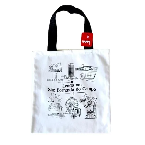 Sacola Tecido Ecobag Lendo Em São Bernardo Do Campo