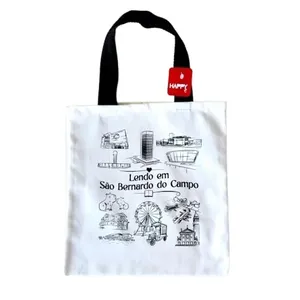 Sacola Tecido Ecobag Lendo Em São Bernardo Do Campo
