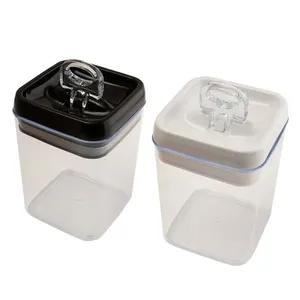Pote Hermético 1700ml Sortido Plástico PP 12x12x17,8cm LM3489 - honeyhome