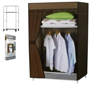 Guarda-roupa Portátil Organizador para Roupas 30CM Azul Azul com Design Funcional e Construção Robusta Guarda-roupa Portátil Organizador para Roupas 30CM Azul Azul com Acabamento