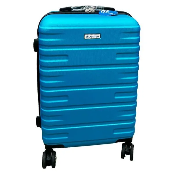 Mala De Viagem Artrin Com Rodas Puxador E Cadeado 10kg Azul T20 (MP)