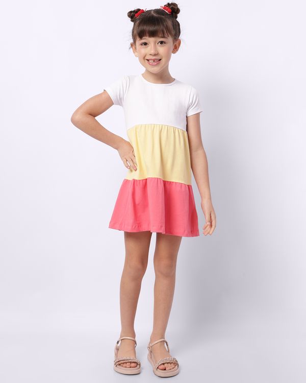 Vestido Infantil Curto Três Marias Branco 8