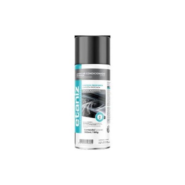 Limpa Ar Condicionado Automotivo Granada Carro Novo Spray 300ML 180G Higienizacao Veicular Etaniz Limpa Ar Condicionado Automotivo Granada Carro Novo Spray 300ML 180G para Veiculos Etaniz