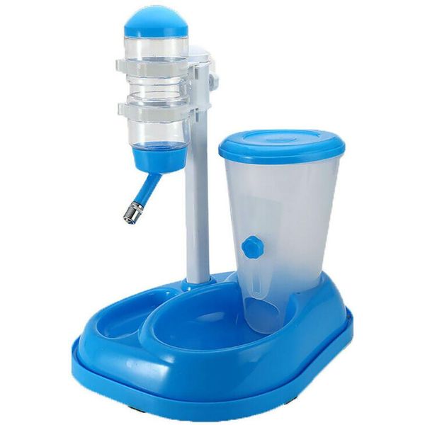 Bebedouro Comedouro Automático Cães Gatos Azul Lorben