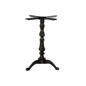 Kit Pe de Mesa Base e Trava Veroninha em Ferro Fundido para Tampos Diversos Fundição São Cristóvão Kit Pe de Mesa Base e Trava Veroninha em Ferro Fundido Fundição São Cristóvão