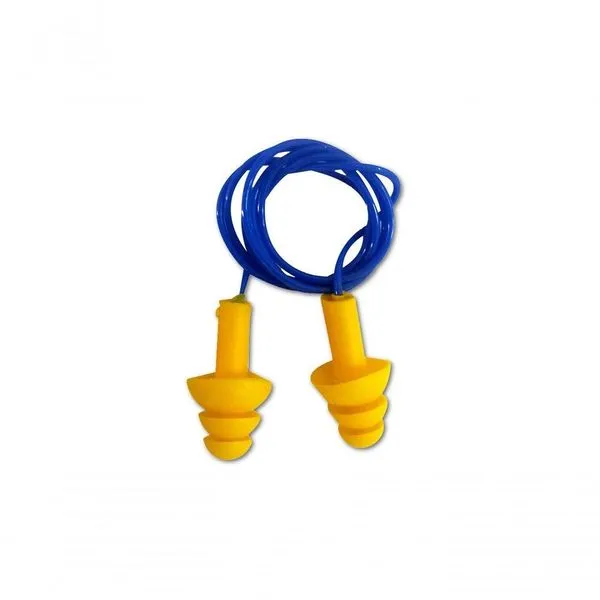 Protetor Auricular Plug 17db - 005631 Amarelo E Azul