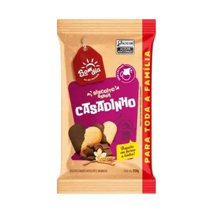 Biscoito Casadinho Bom Dia 250g BISCOITO CASADINHO 250G BOM DIA
