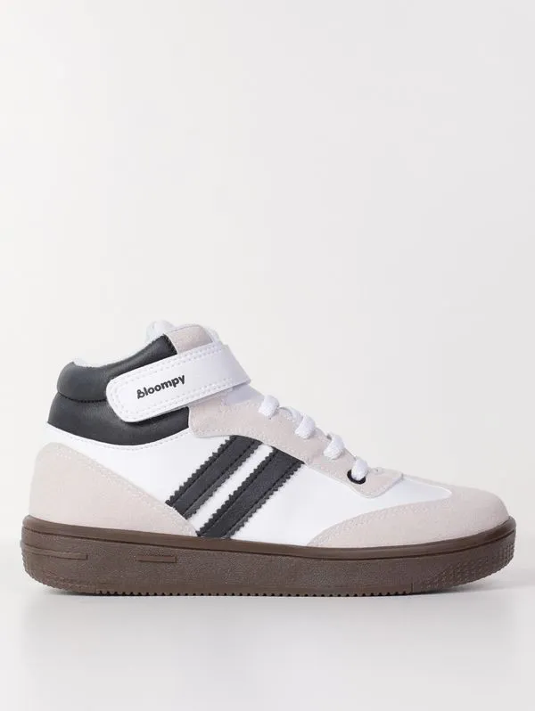 Tênis Cano Alto Juvenil Para Menina - OFF WHITE/BRANCO 34