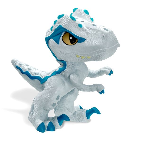 Boneco Dino Velociraptor Baby Jurassic World De Vinil Grande