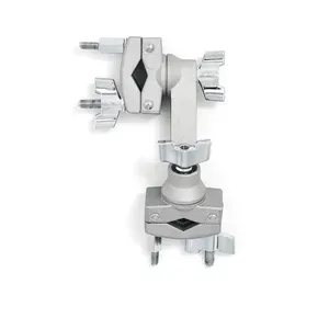 Multi Clamp para Rack de Bateria SC-PUGC Angulagem Dupla Ajustável Cromado Gibraltar Multi Clamp para Rack de Bateria SC-PUGC Ajustável Cromado Gibraltar