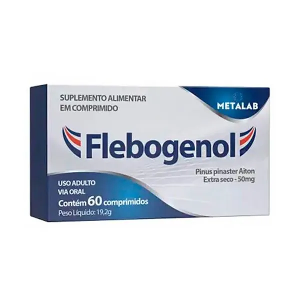 Flebogenol 50mg METALAB 60 Comprimidos