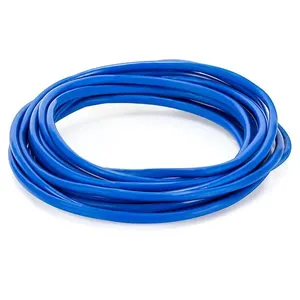Cabo de Rede Blindado Cat5 Azul 1 metro