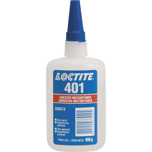Adesivo Instantâneo 401 100g 268678 - Loctite
