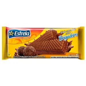 Biscoito Wafer Estrela Brigadeiro 80g