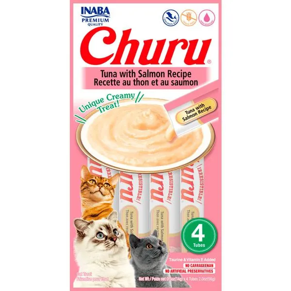 Churu Inaba Atum E Salmão 3879 56g (MP)
