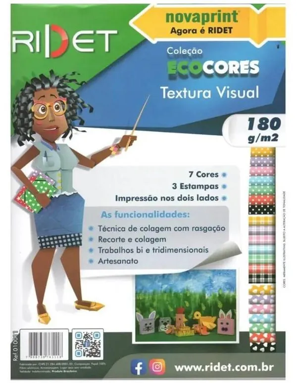 Bloco Ecocores Textura