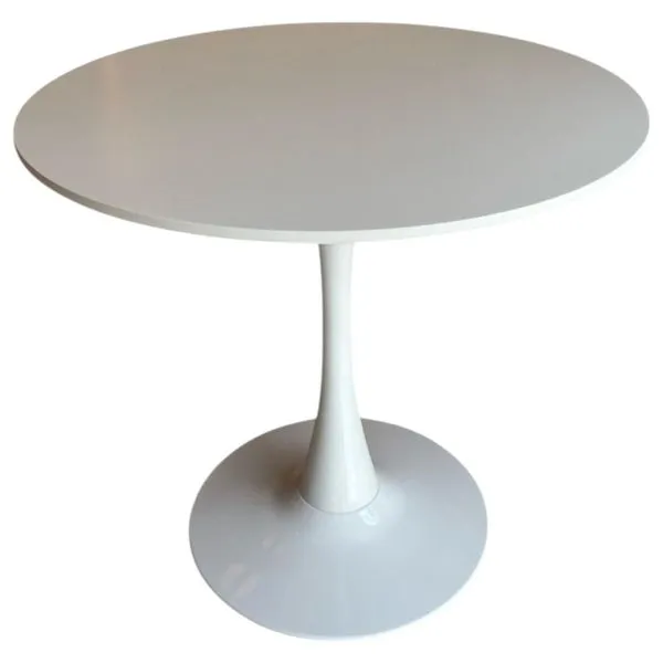 Mesa Redonda AJ Import Tulipa Saarinen Branco QM021 (MP)