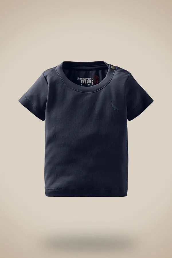 Camiseta Pima Mc Bb Melhor Do Mundo Marinho Stoned - M