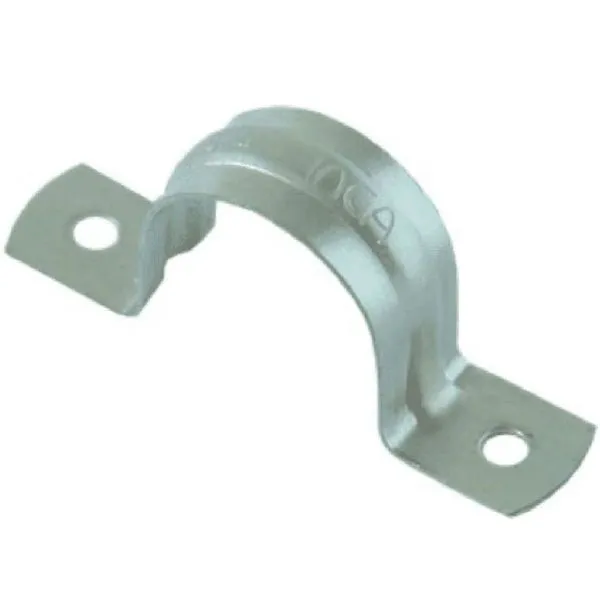 Abraçadeira Tipo U 3-8 10.040.0012 para Eletrodutos e Tubulações Aparentes Aço Carbono Zincado Inca Abraçadeira Tipo U 3-8 10.040.0012 para Fixação de Eletrodutos Aço Carbono Zincado Inca