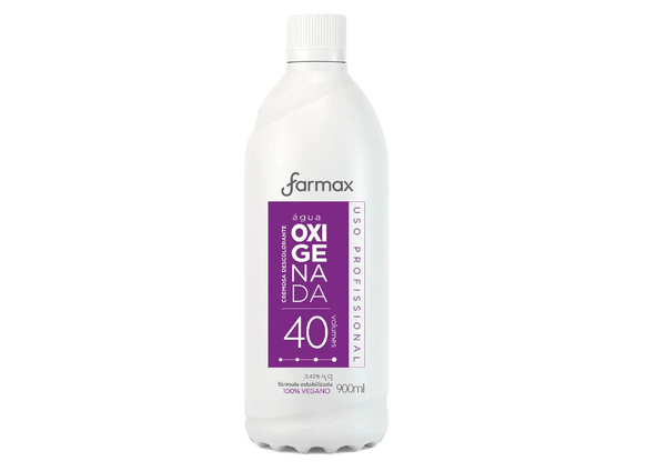 Água Oxigenada Cremosa Farmax 40 Volumes 900ml