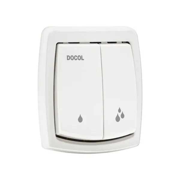 Acabamento Para Válvula De Descarga Salvágua Box - Docol Branco