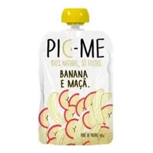 Purê de Frutas Pic-Me Banana e Maçã 100g