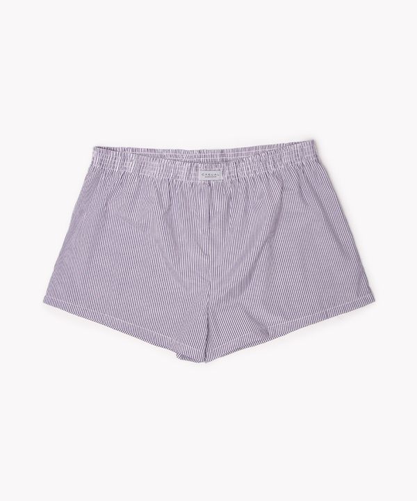 cueca samba canção plus size listrada preta GG2