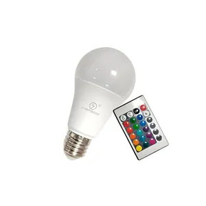 Lâmpada Rgb Led 16 Cores Iluminação Festa Colorido