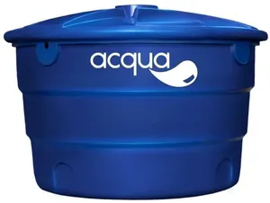 Caixa D'Água Polietileno Acqua Com Tampa 1000L