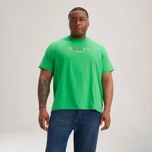Camiseta Levi's® Big Relaxed Fit Plus Size Manga Curta Verde - 2XL USA | EGG BR