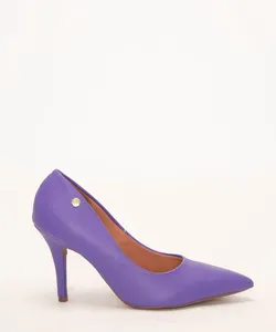 scarpin bico fino vizzano violeta 34