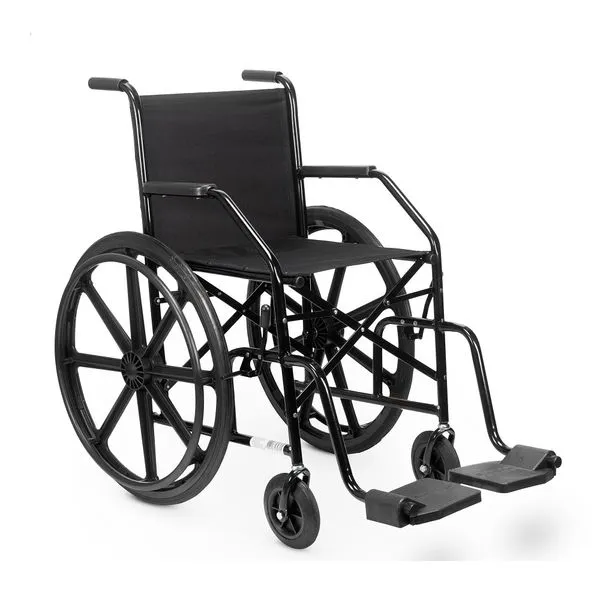 Cadeira de Rodas CDS 101 Nylon Preta 85Kg CDS 1 Unidade