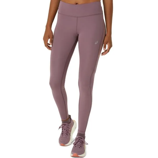 Calça ASICS Legging Icon - Feminino - Roxo/Laranja - tam: PP