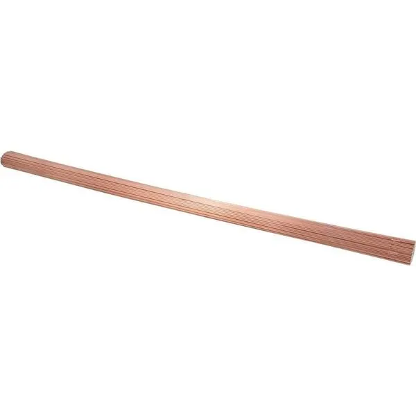 Vareta para Solda Oxiacetilênica R45 2,4mm 0,9m Aço Carbono Cobreado para Chapas Vonder Vareta para Solda Oxiacetilênica R45 2,4mm 0,9m em Aço Carbono Cobreado Vonder