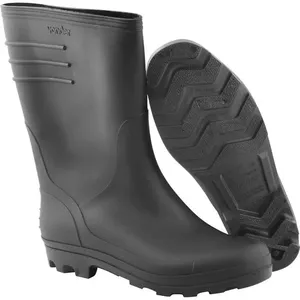 Bota de PVC Cano Médio Sem Forro Preta - VONDER Bota de PVC Preta Cano Médio sem Forro 36 - VONDER