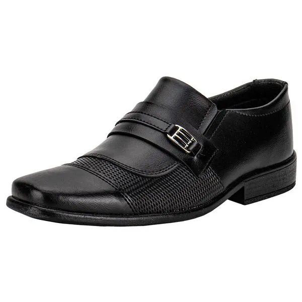 Sapato Infantil Masculino Social Mais Leve 107 PRETO 28