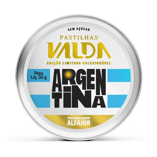 Pastilhas Valda Alfajor Edição Limitada 50g
