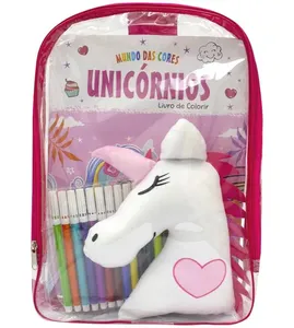 Livro Mundo das Cores Unicórnio Unicórnio