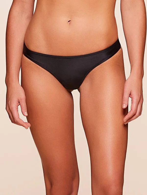 Tanga Fio Lisos PRETO P