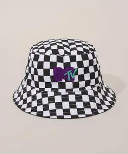 Bucket Hat Feminino Dupla Face MTV Multicor Único