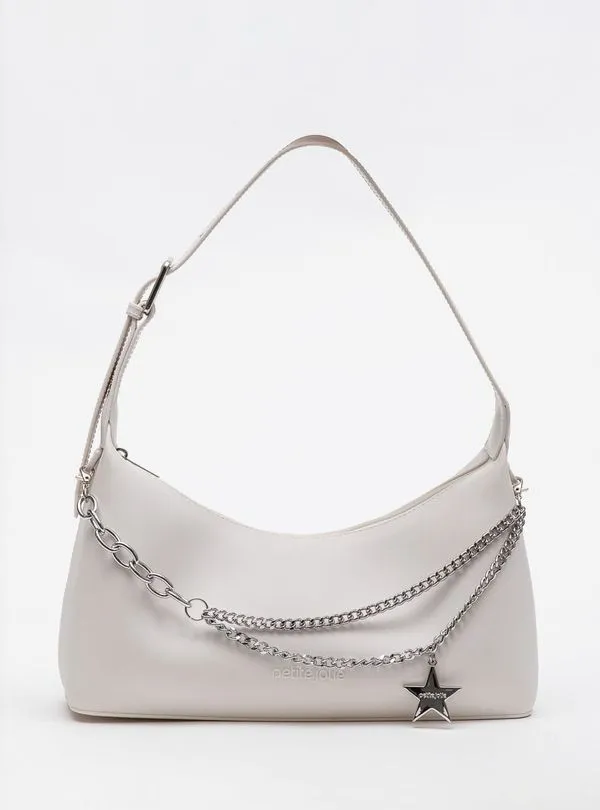 Bolsa Petite Jolie Thayla White/Niquel PJ11282