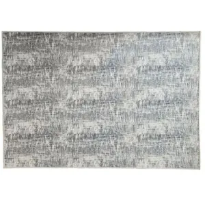 Tapete Sala Desenhado Domani Estatica Cor 51 Cinza 100x150cm C85525060401 - Jc Serrano