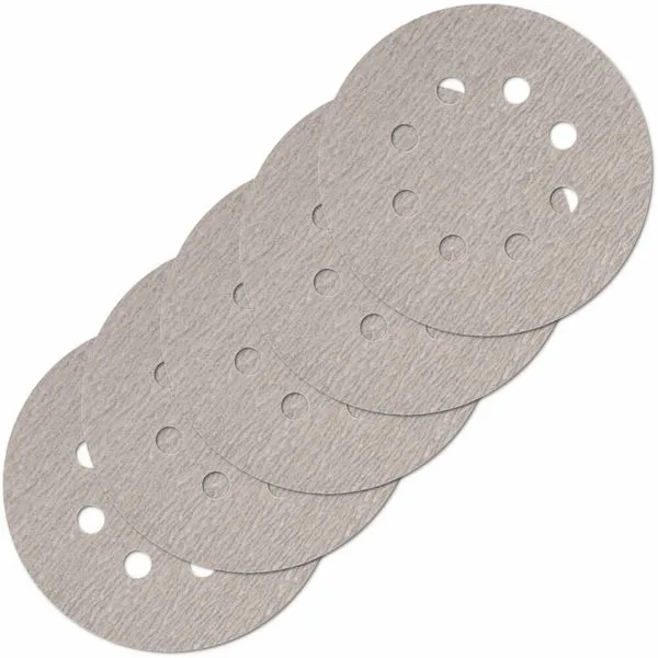 Disco de Lixa com Pluma A219 Grão 150 127mm 5 Unidades - 5539544841 - NORTON