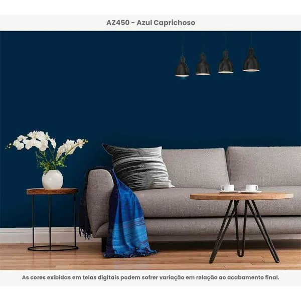 Tinta Acrílica Citycolor Premium Semibrilho Azul Caprichoso 3,6 Litros 063AZ450 (MP)