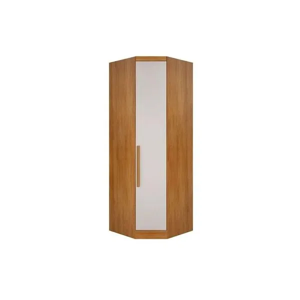 Closet De Casal Canto Oblíquo Rizon C- 1 Porta Freijó-fendioff - Novo Horizonte