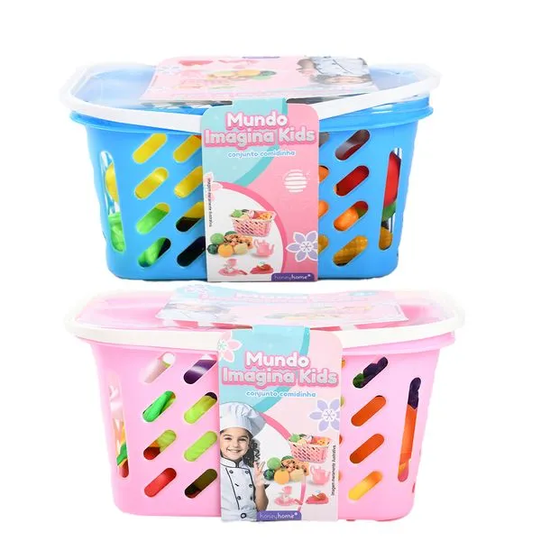 Conjunto Comidinha Mundo Imagina Kids Plástico Sortida LJM180 - honeyhome