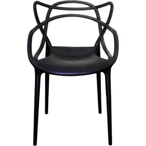 Cadeira Airun Moderna Preto AR-C017 E-BI