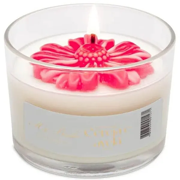 Vela Aromática Perfumada Mels Brushes 100g Cereja E Avelã Flor
