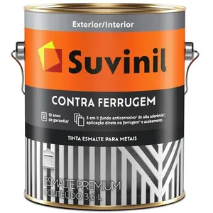 Tinta Esmalte Brilhante Contra Ferrugem 3,6 Litros Branco - 50579133 - SUVINIL